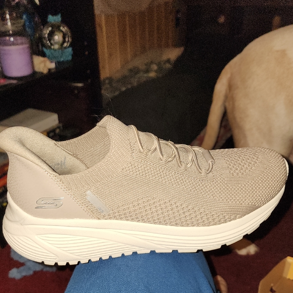 Skechers Beige Athletic Shoes